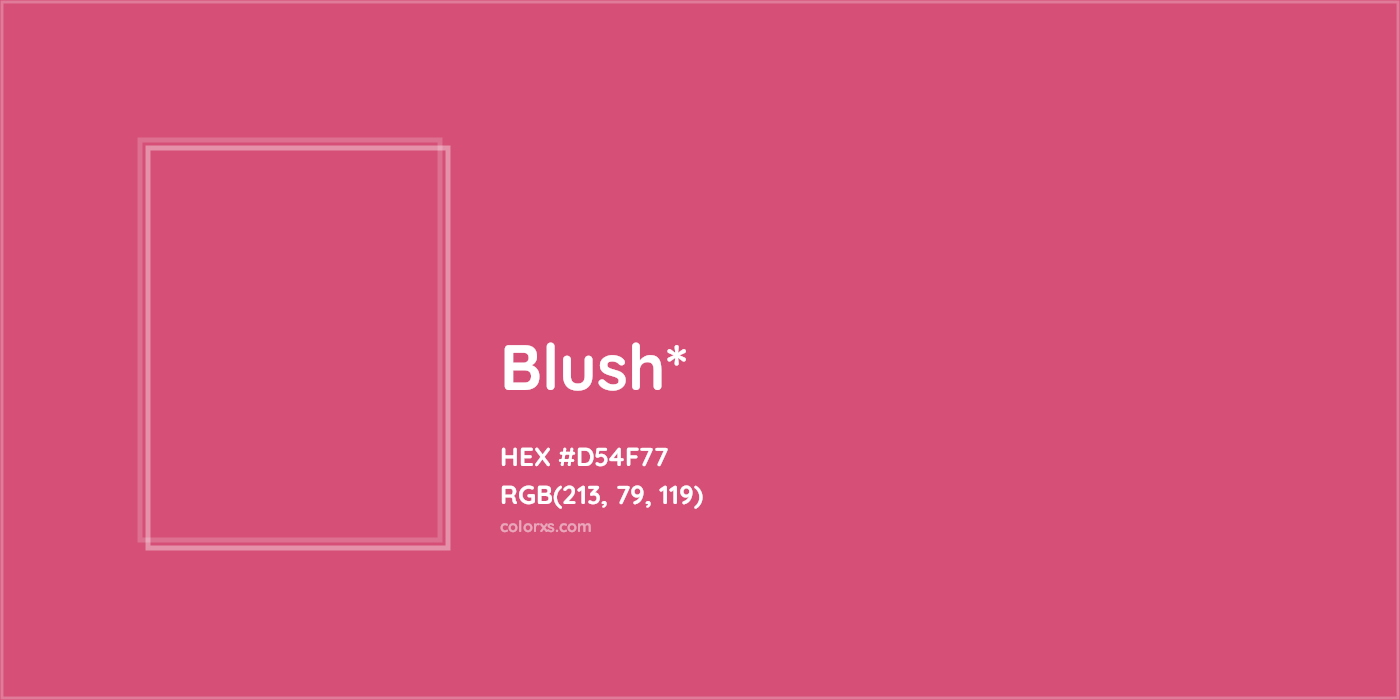 HEX #D54F77 Color Name, Color Code, Palettes, Similar Paints, Images
