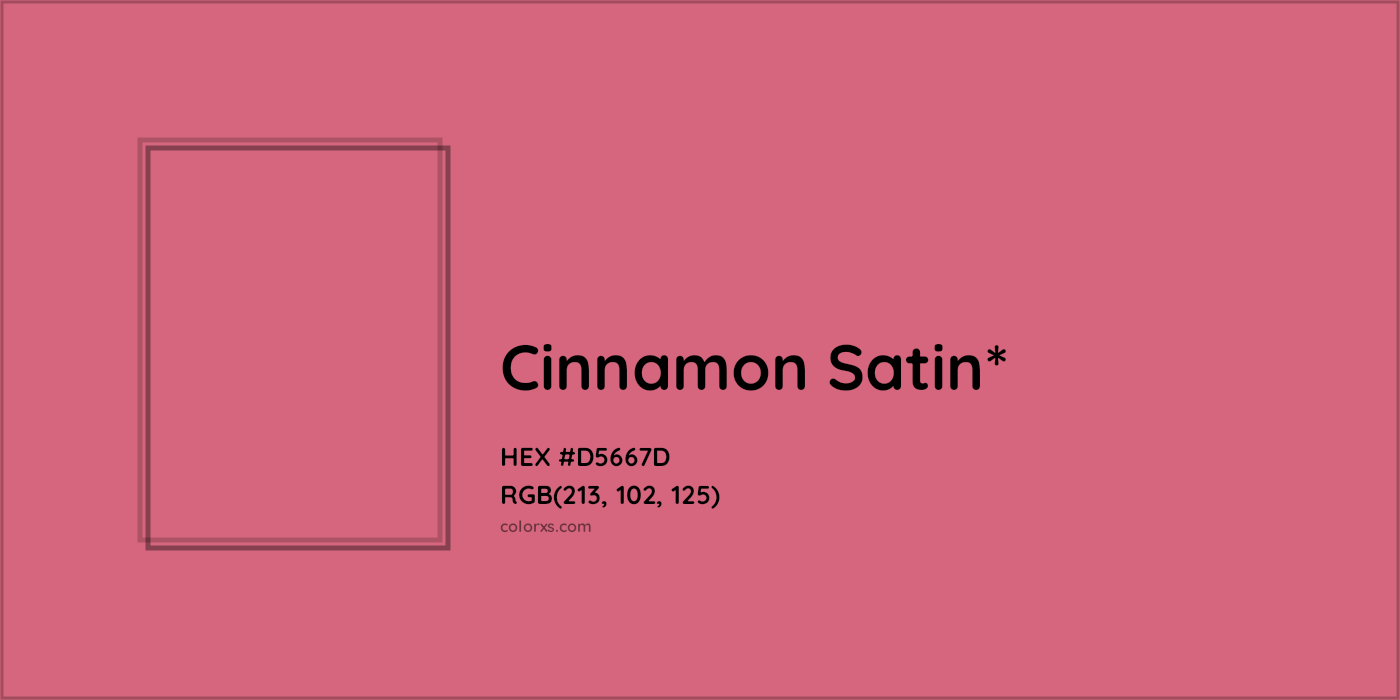 HEX #D5667D Color Name, Color Code, Palettes, Similar Paints, Images