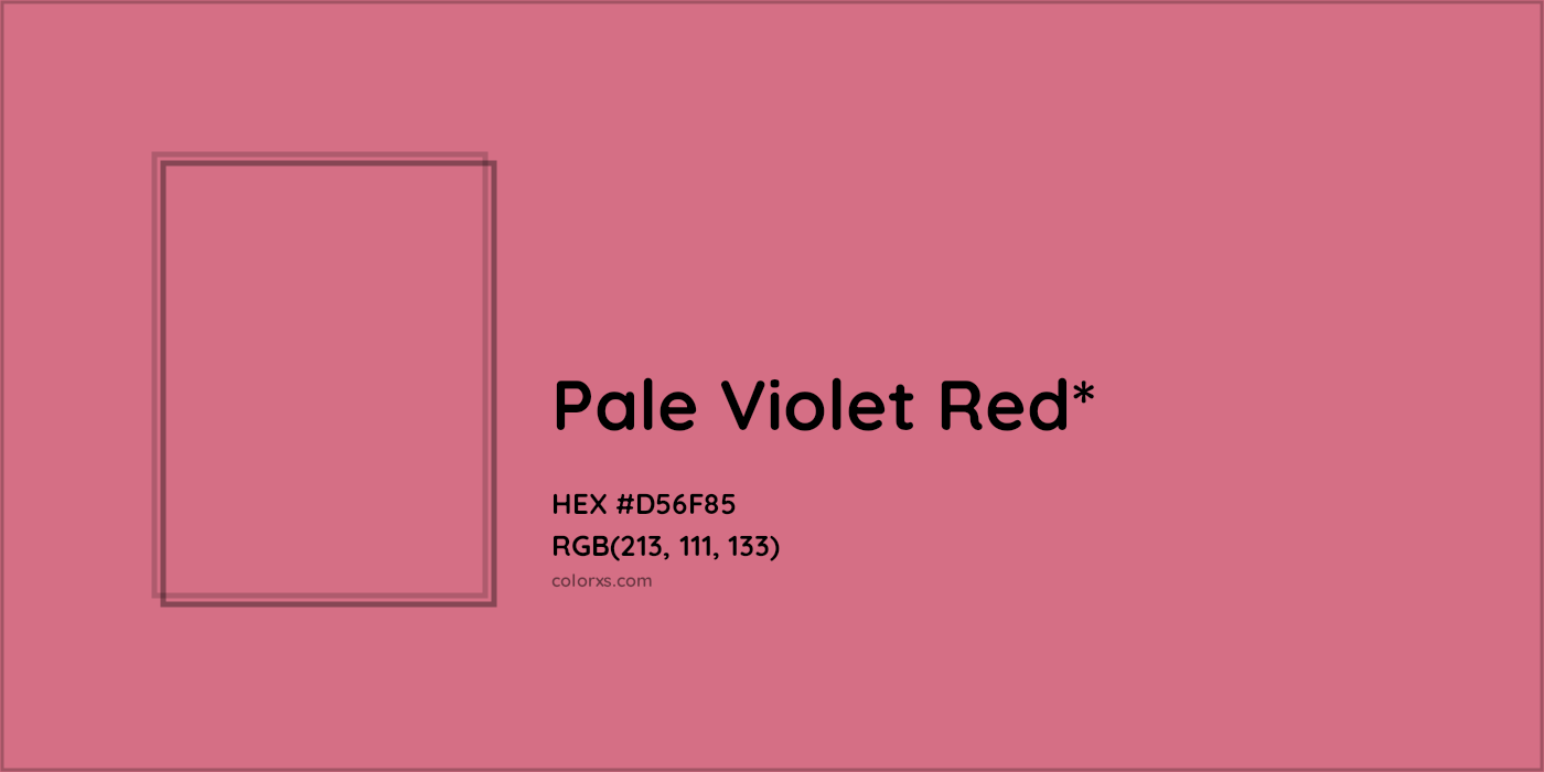 HEX #D56F85 Color Name, Color Code, Palettes, Similar Paints, Images