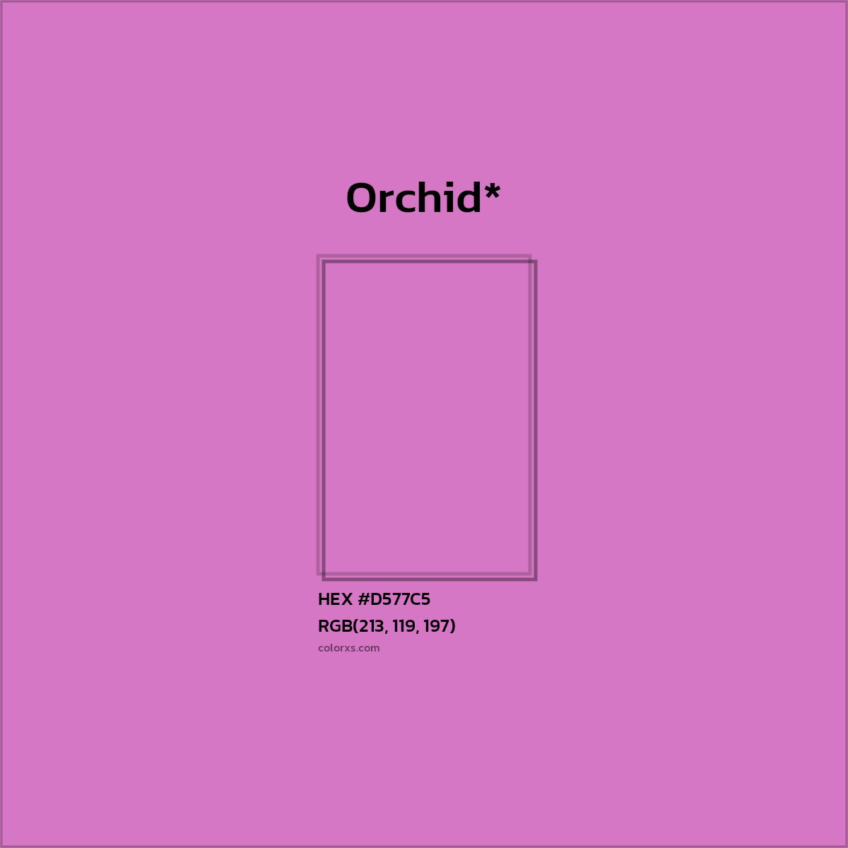 HEX #D577C5 Color Name, Color Code, Palettes, Similar Paints, Images