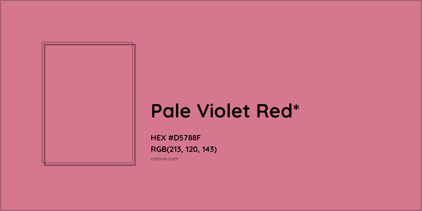 HEX #D5788F Color Name, Color Code, Palettes, Similar Paints, Images