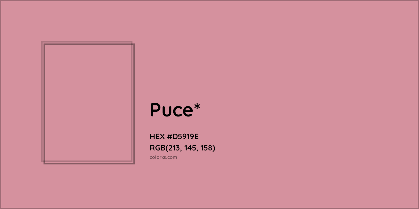 HEX #D5919E Color Name, Color Code, Palettes, Similar Paints, Images