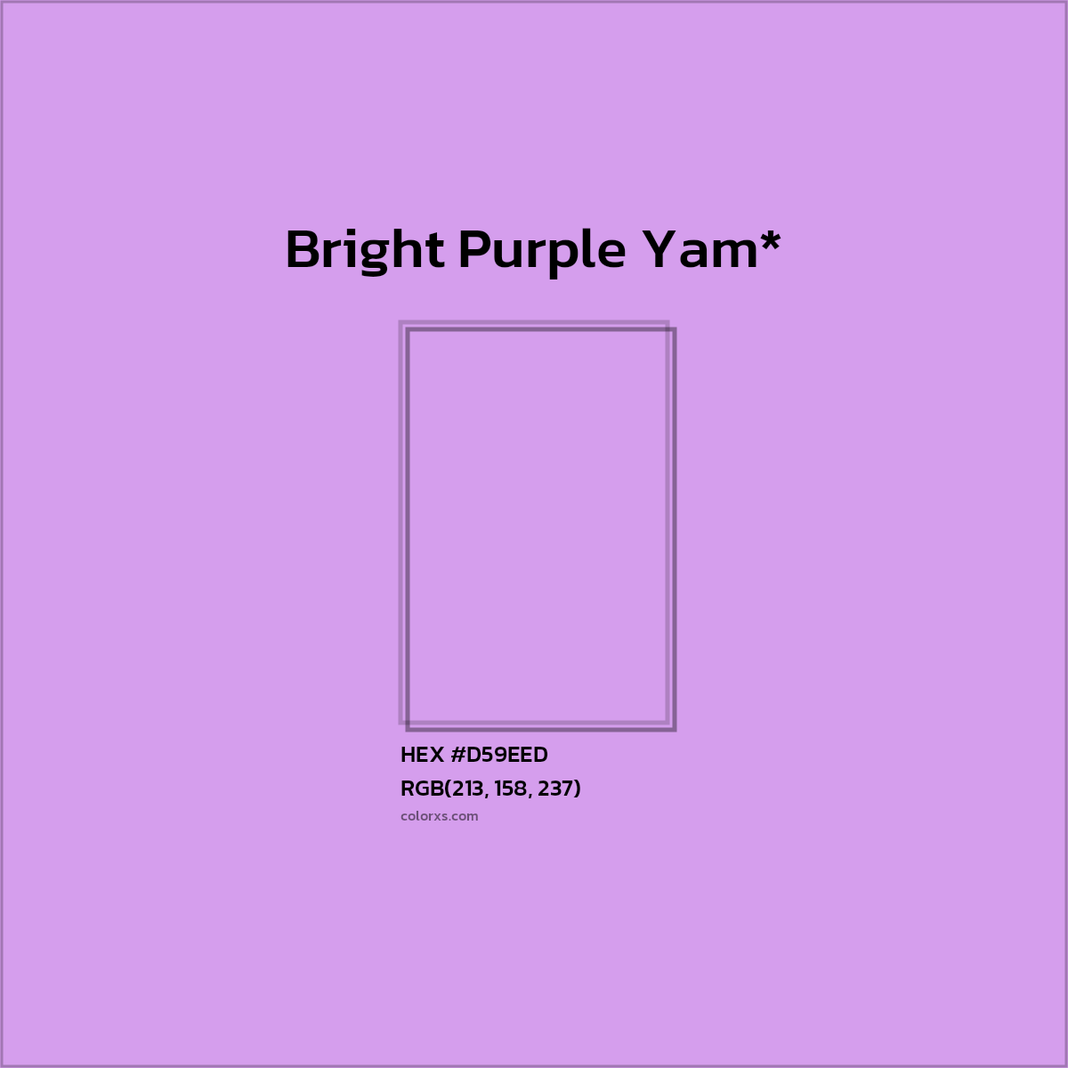 HEX #D59EED Color Name, Color Code, Palettes, Similar Paints, Images