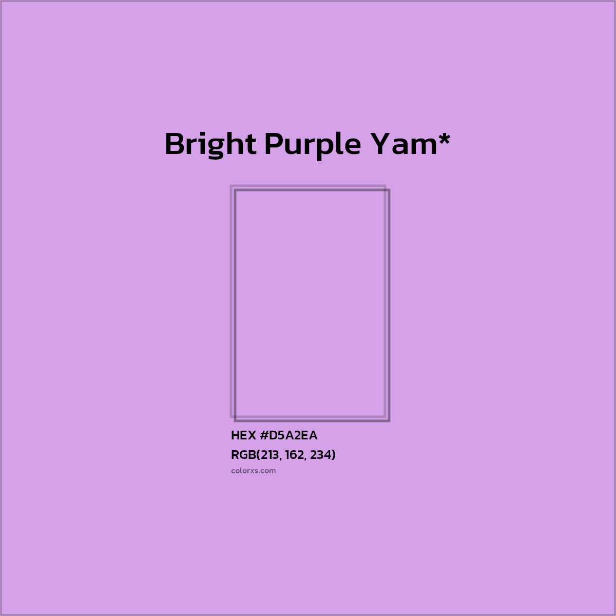 HEX #D5A2EA Color Name, Color Code, Palettes, Similar Paints, Images