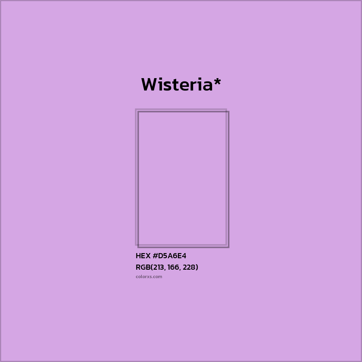 HEX #D5A6E4 Color Name, Color Code, Palettes, Similar Paints, Images