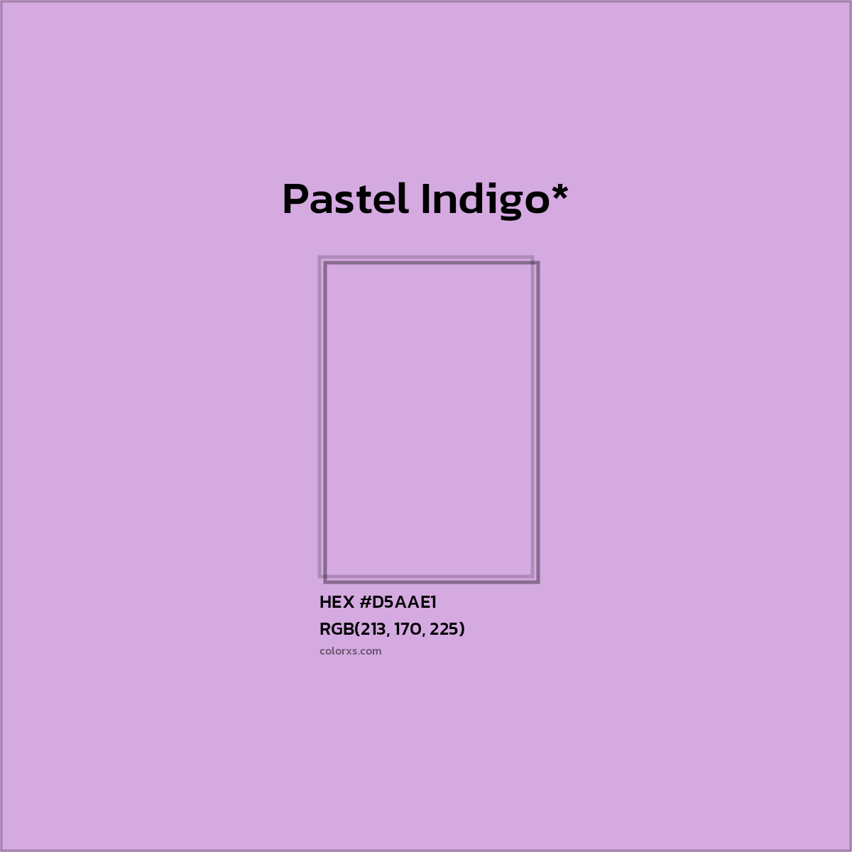 HEX #D5AAE1 Color Name, Color Code, Palettes, Similar Paints, Images