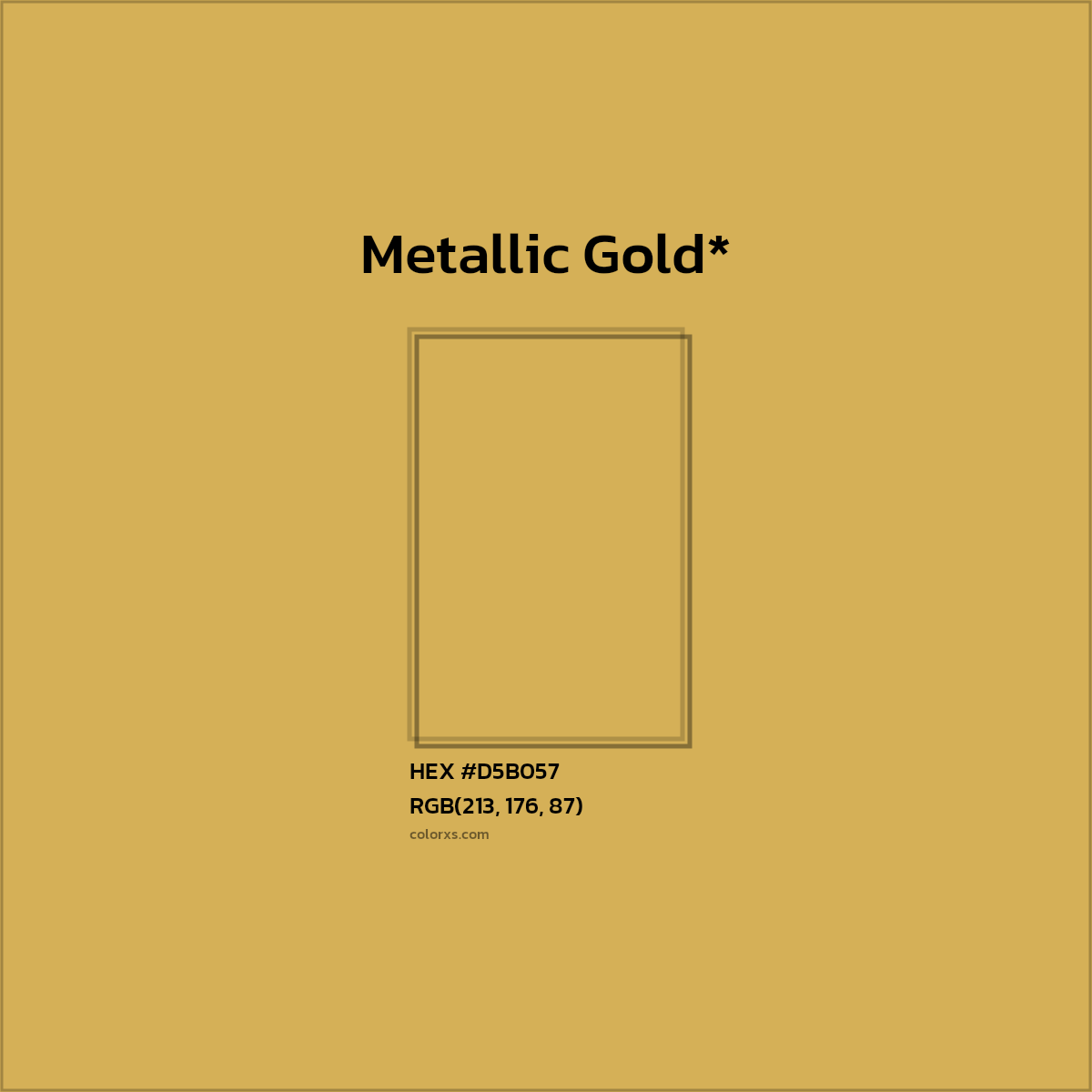 HEX #D5B057 Color Name, Color Code, Palettes, Similar Paints, Images