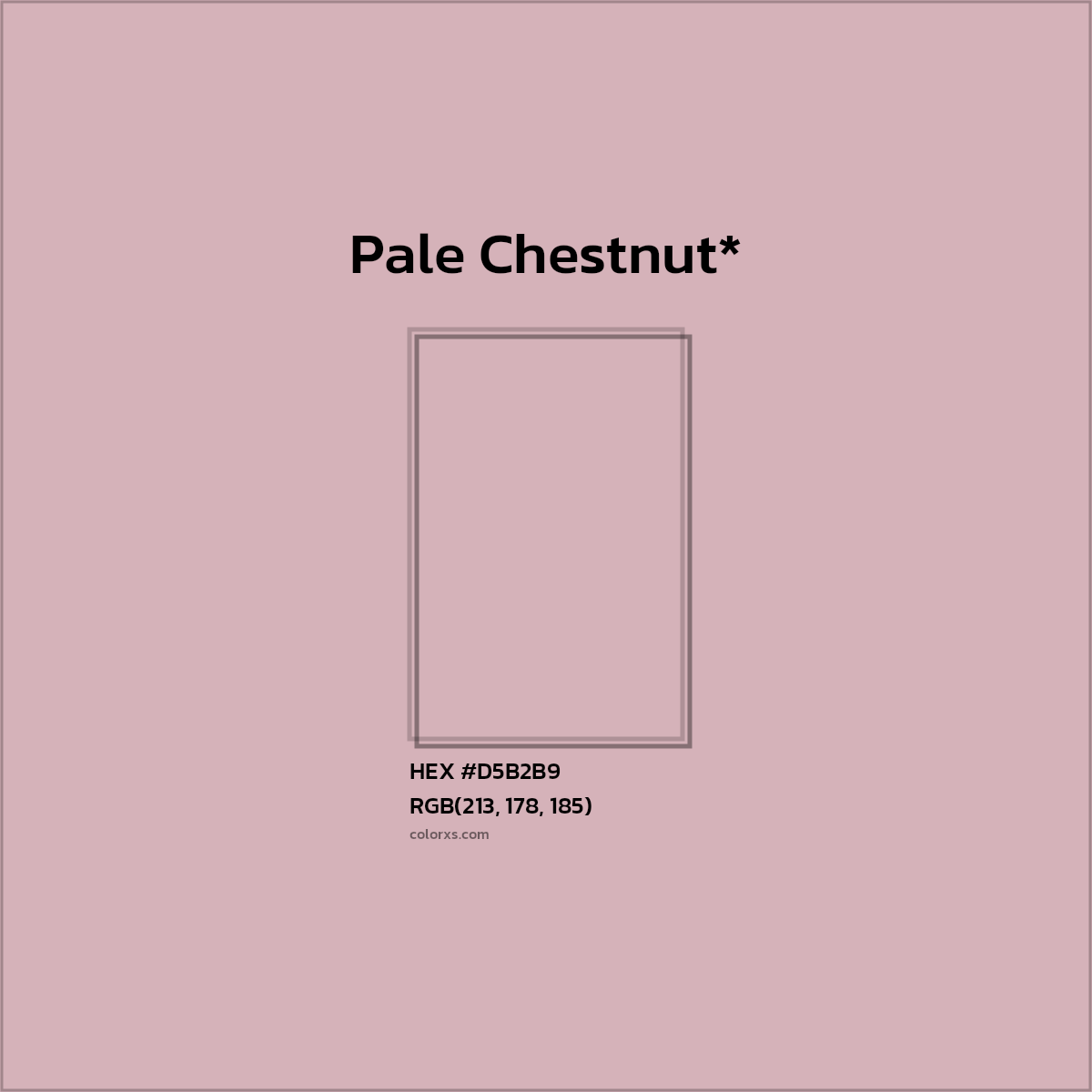 HEX #D5B2B9 Color Name, Color Code, Palettes, Similar Paints, Images