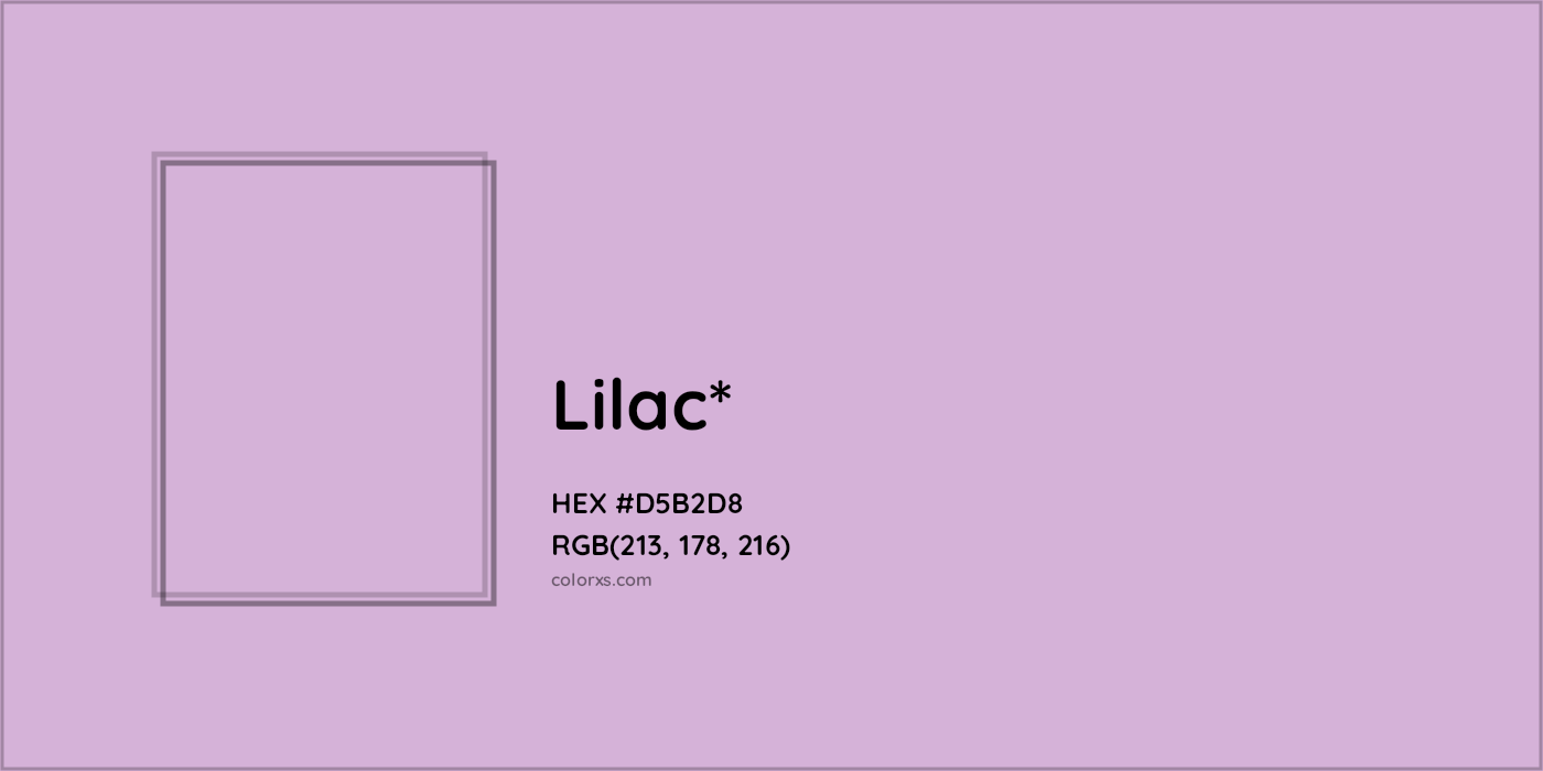 HEX #D5B2D8 Color Name, Color Code, Palettes, Similar Paints, Images