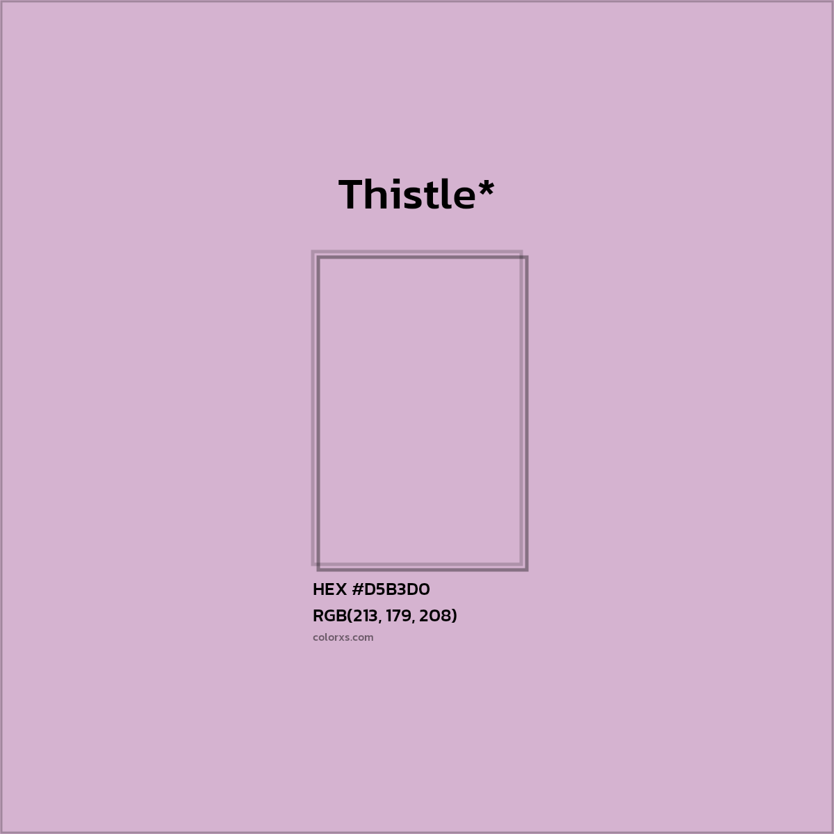 HEX #D5B3D0 Color Name, Color Code, Palettes, Similar Paints, Images