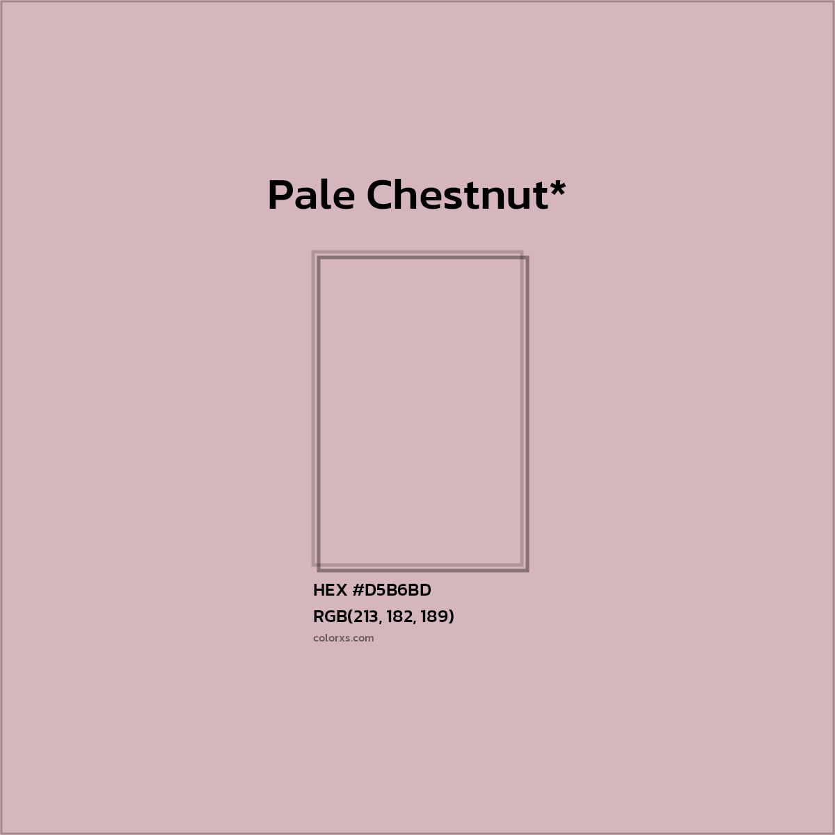 HEX #D5B6BD Color Name, Color Code, Palettes, Similar Paints, Images