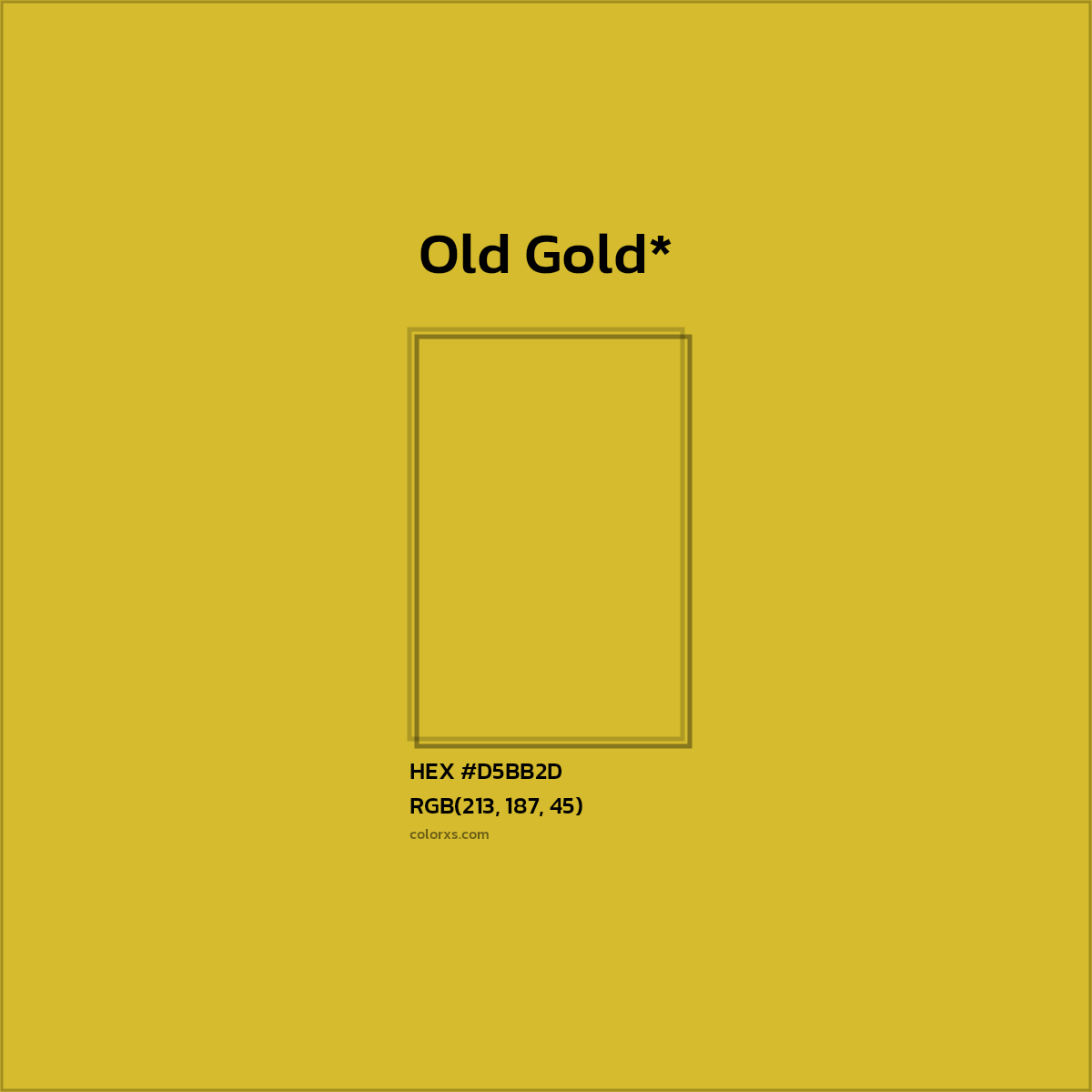 HEX #D5BB2D Color Name, Color Code, Palettes, Similar Paints, Images