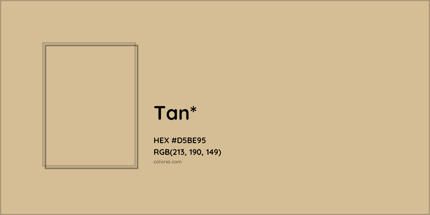 HEX #D5BE95 Color Name, Color Code, Palettes, Similar Paints, Images