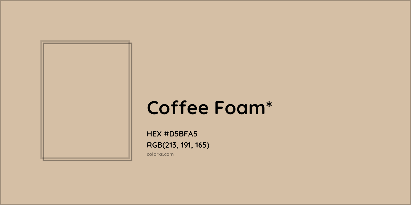 HEX #D5BFA5 Color Name, Color Code, Palettes, Similar Paints, Images