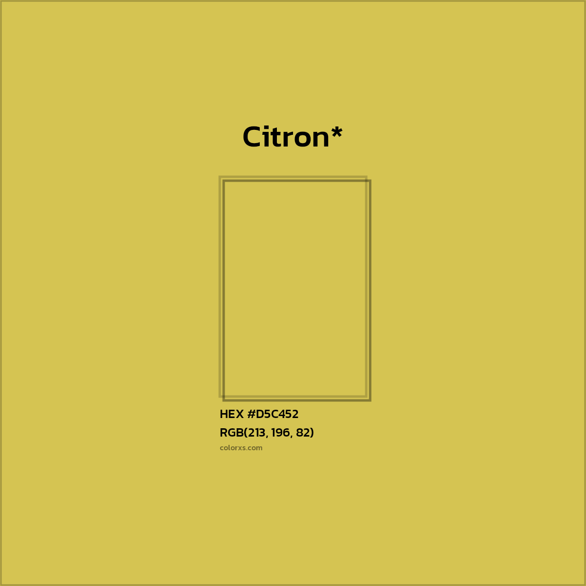 HEX #D5C452 Color Name, Color Code, Palettes, Similar Paints, Images
