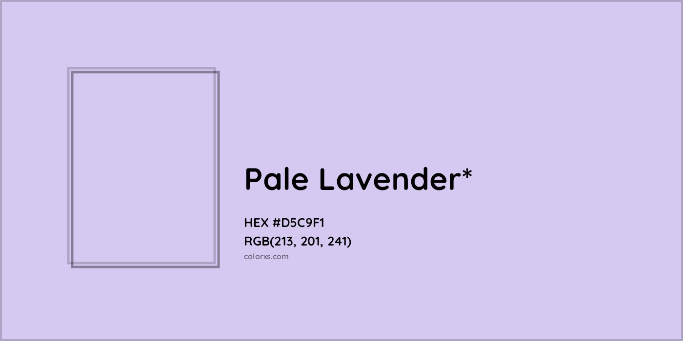 HEX #D5C9F1 Color Name, Color Code, Palettes, Similar Paints, Images