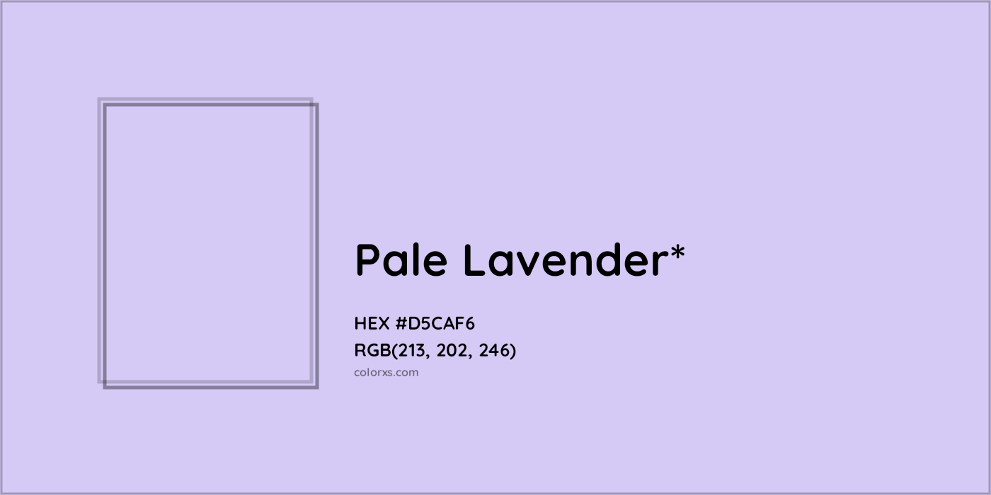 HEX #D5CAF6 Color Name, Color Code, Palettes, Similar Paints, Images