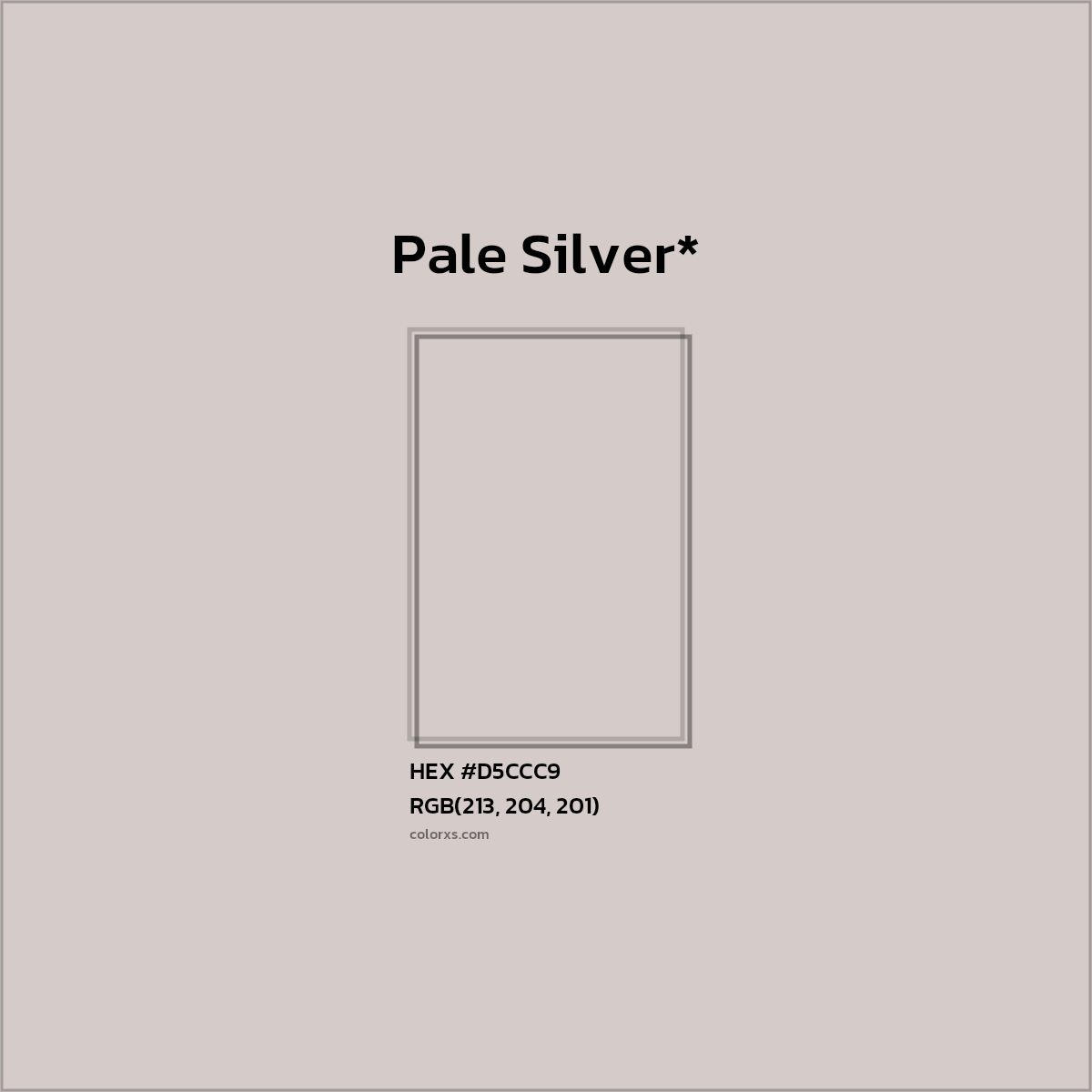 HEX #D5CCC9 Color Name, Color Code, Palettes, Similar Paints, Images