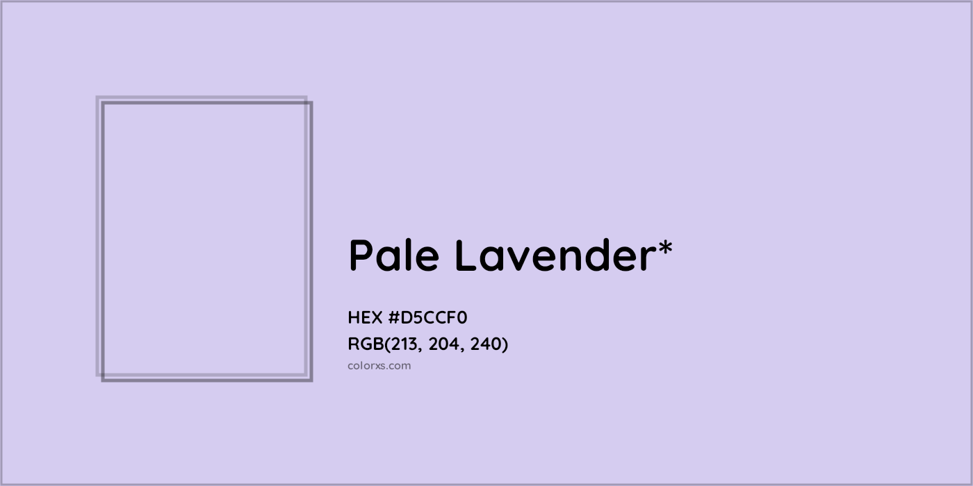 HEX #D5CCF0 Color Name, Color Code, Palettes, Similar Paints, Images