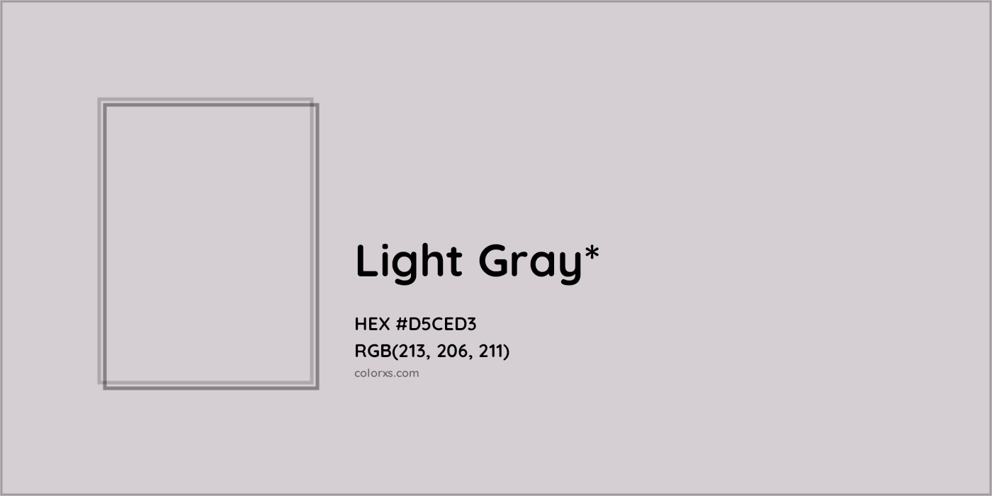HEX #D5CED3 Color Name, Color Code, Palettes, Similar Paints, Images