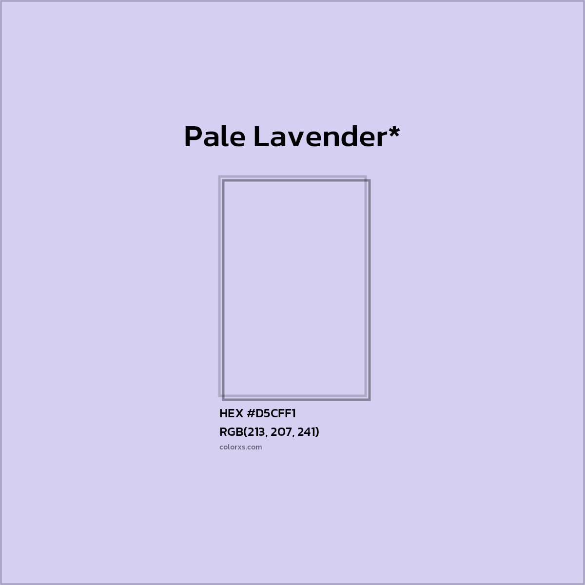 HEX #D5CFF1 Color Name, Color Code, Palettes, Similar Paints, Images