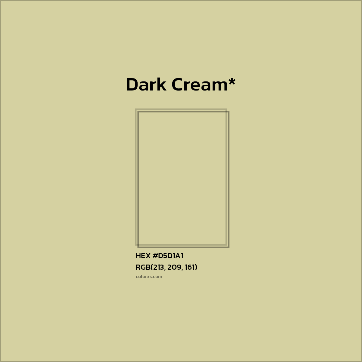 HEX #D5D1A1 Color Name, Color Code, Palettes, Similar Paints, Images