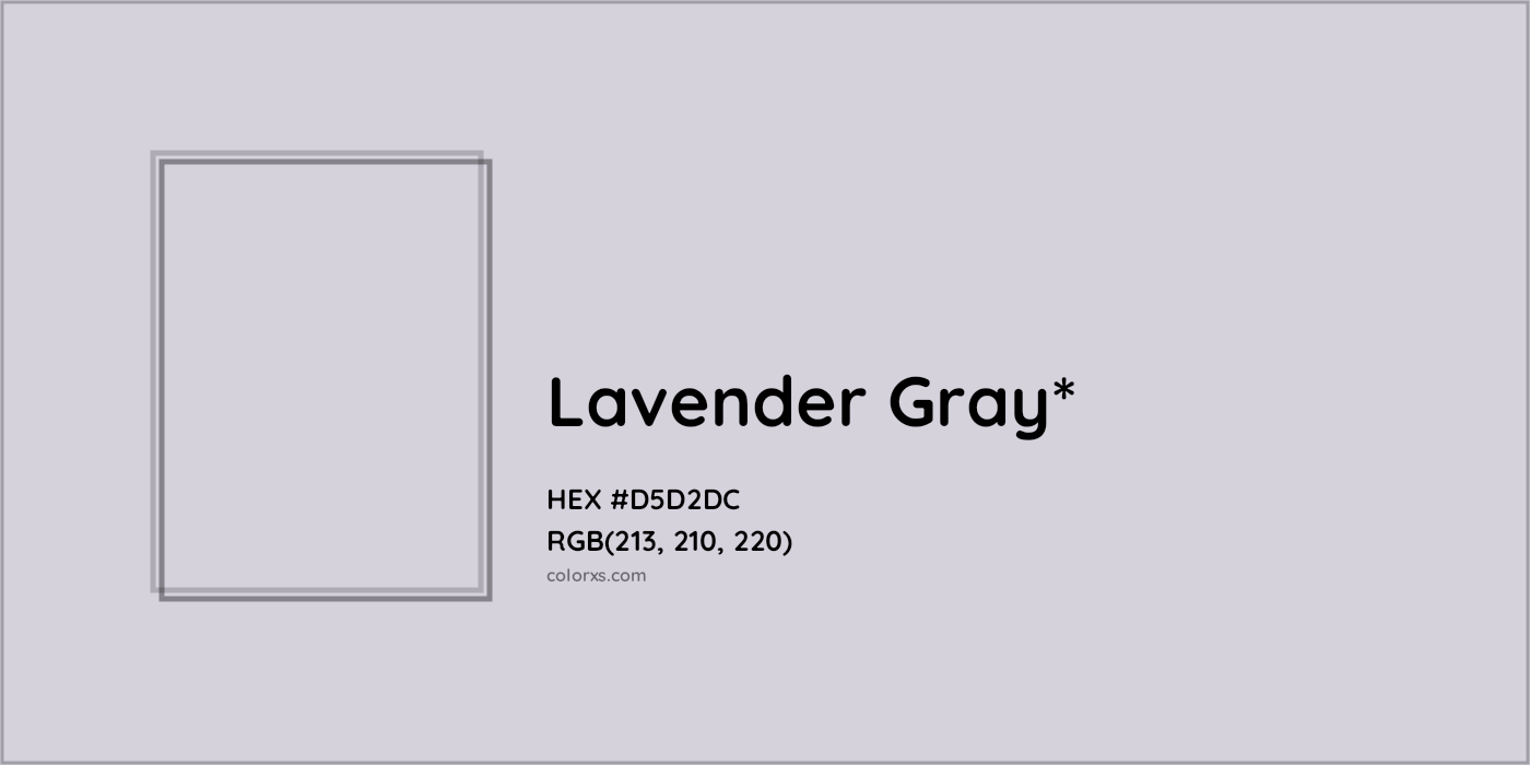 HEX #D5D2DC Color Name, Color Code, Palettes, Similar Paints, Images