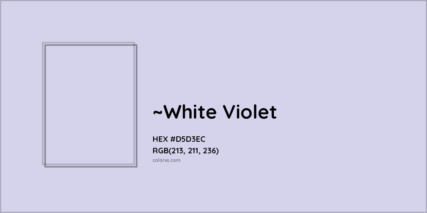 HEX #D5D3EC Color Name, Color Code, Palettes, Similar Paints, Images