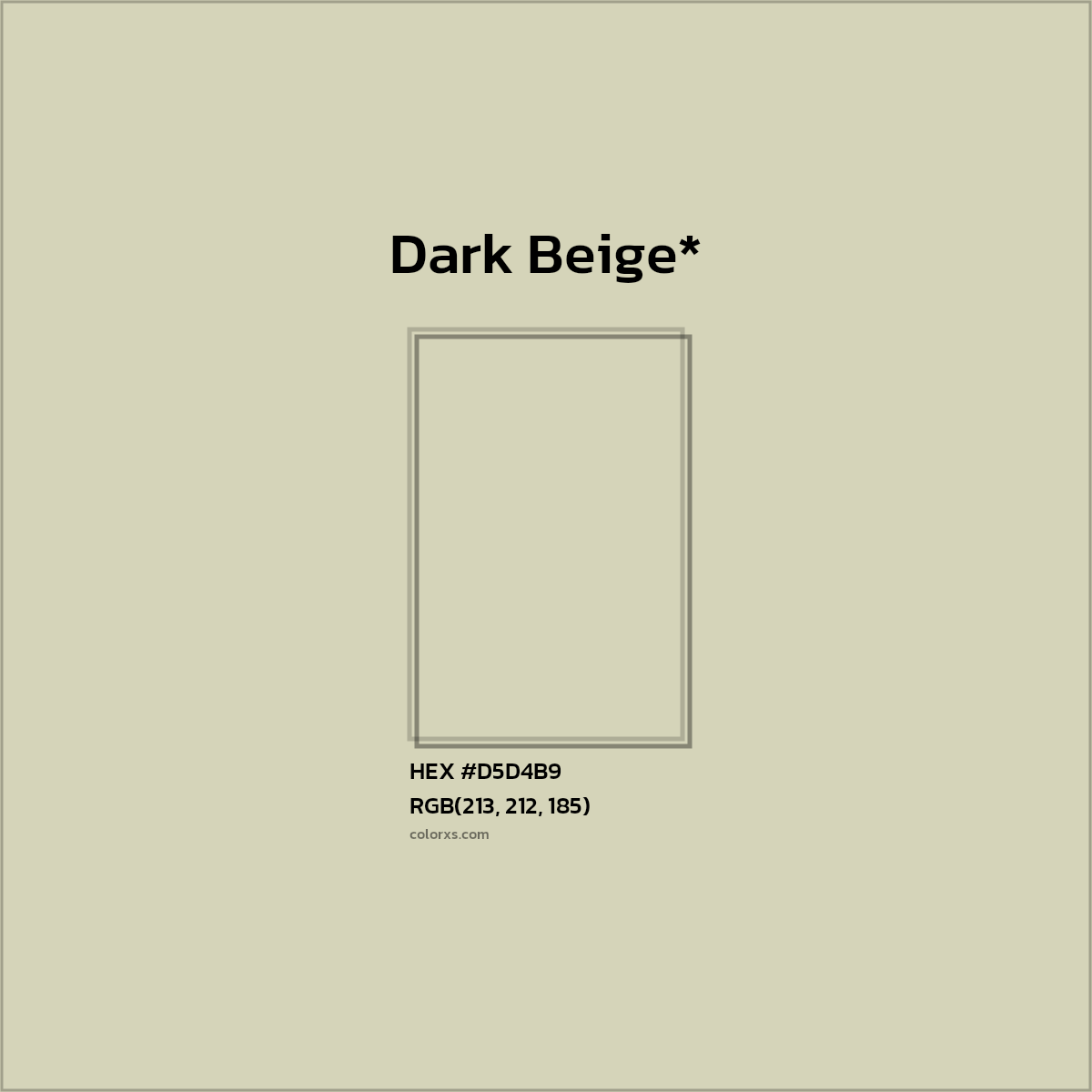 HEX #D5D4B9 Color Name, Color Code, Palettes, Similar Paints, Images