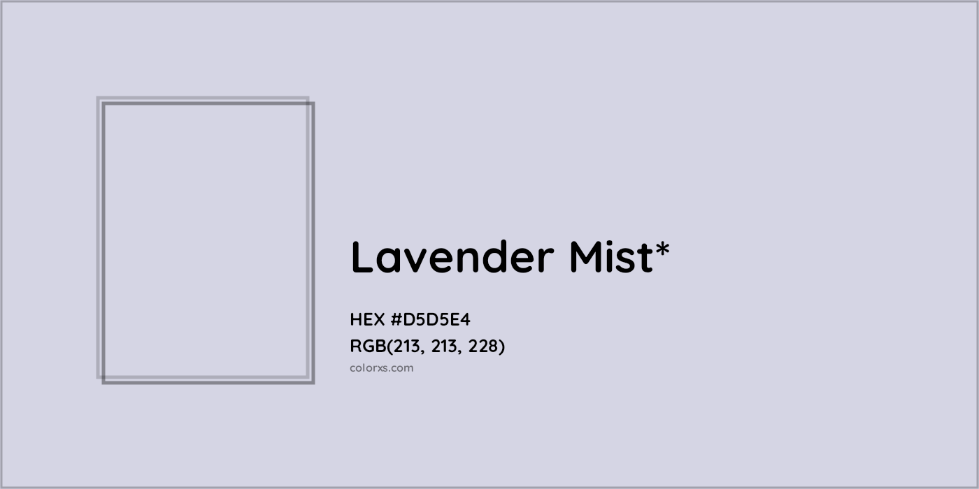 HEX #D5D5E4 Color Name, Color Code, Palettes, Similar Paints, Images