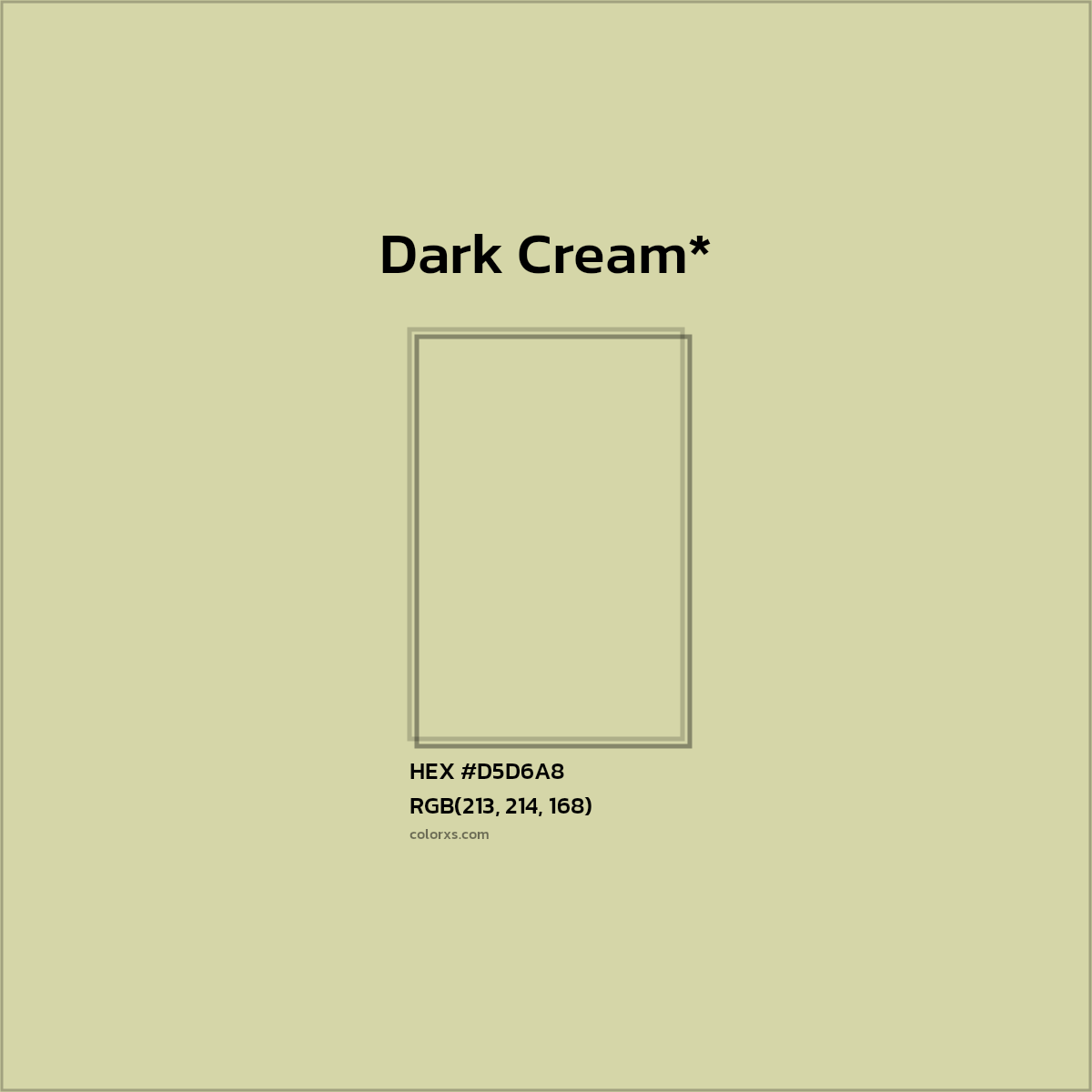 HEX #D5D6A8 Color Name, Color Code, Palettes, Similar Paints, Images