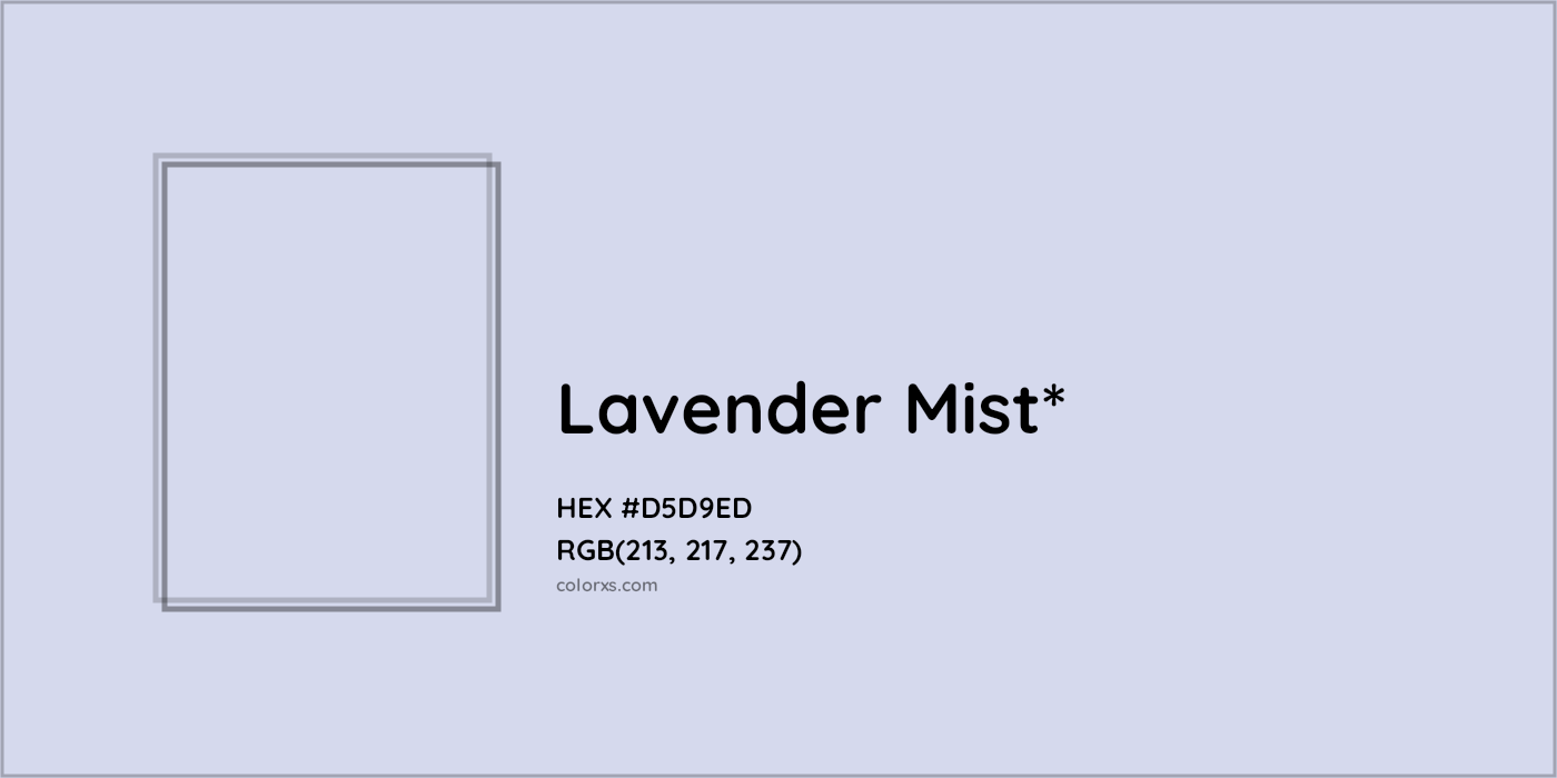 HEX #D5D9ED Color Name, Color Code, Palettes, Similar Paints, Images
