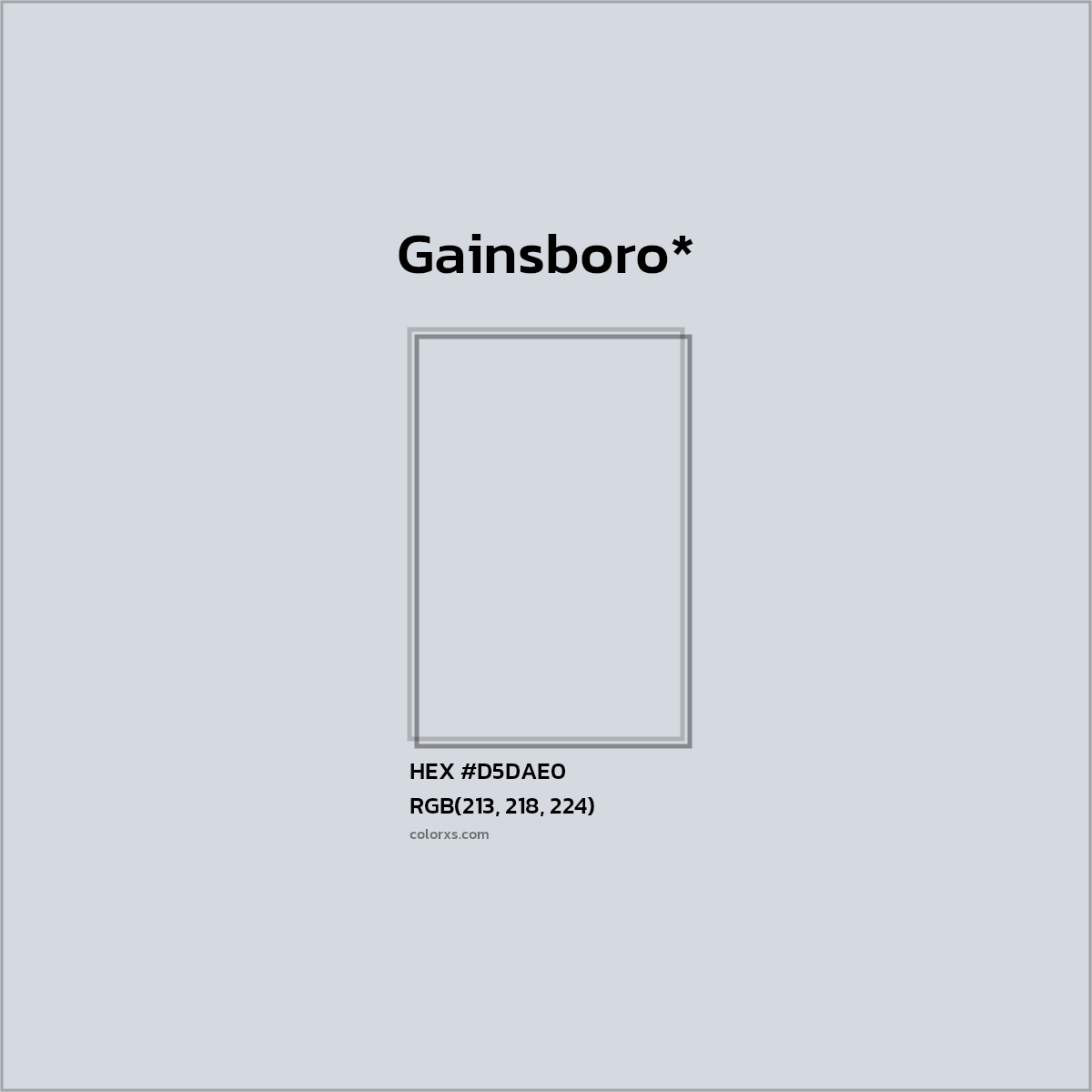 HEX #D5DAE0 Color Name, Color Code, Palettes, Similar Paints, Images