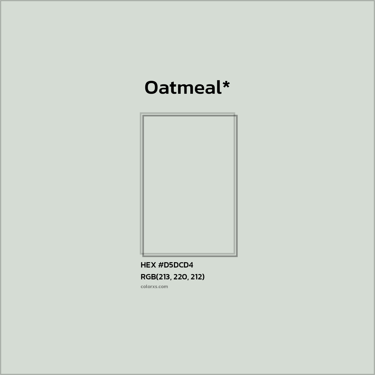 HEX #D5DCD4 Color Name, Color Code, Palettes, Similar Paints, Images