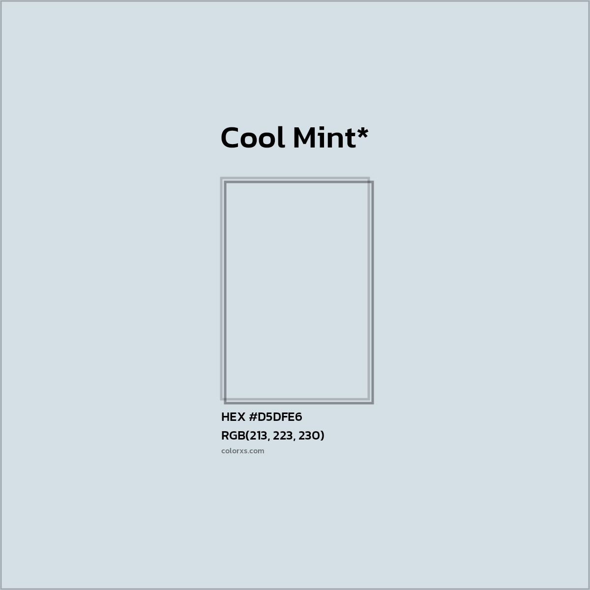 HEX #D5DFE6 Color Name, Color Code, Palettes, Similar Paints, Images
