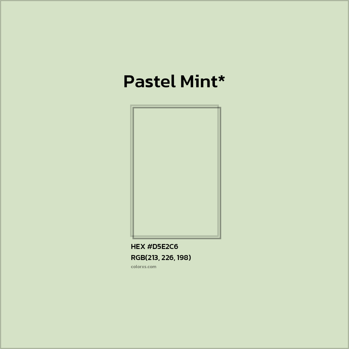 HEX #D5E2C6 Color Name, Color Code, Palettes, Similar Paints, Images