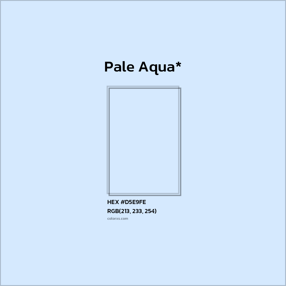 HEX #D5E9FE Color Name, Color Code, Palettes, Similar Paints, Images
