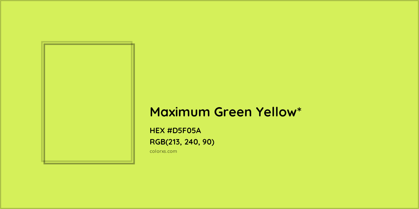 HEX #D5F05A Color Name, Color Code, Palettes, Similar Paints, Images