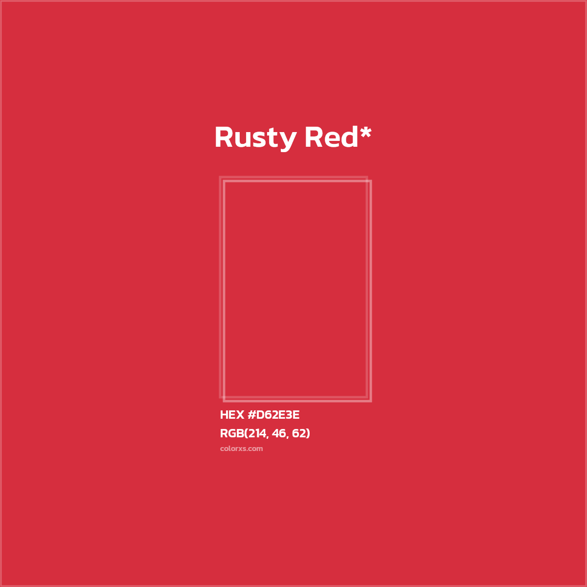 HEX #D62E3E Color Name, Color Code, Palettes, Similar Paints, Images
