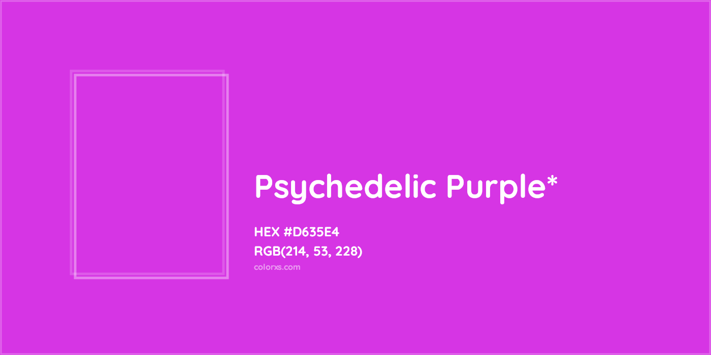 HEX #D635E4 Color Name, Color Code, Palettes, Similar Paints, Images