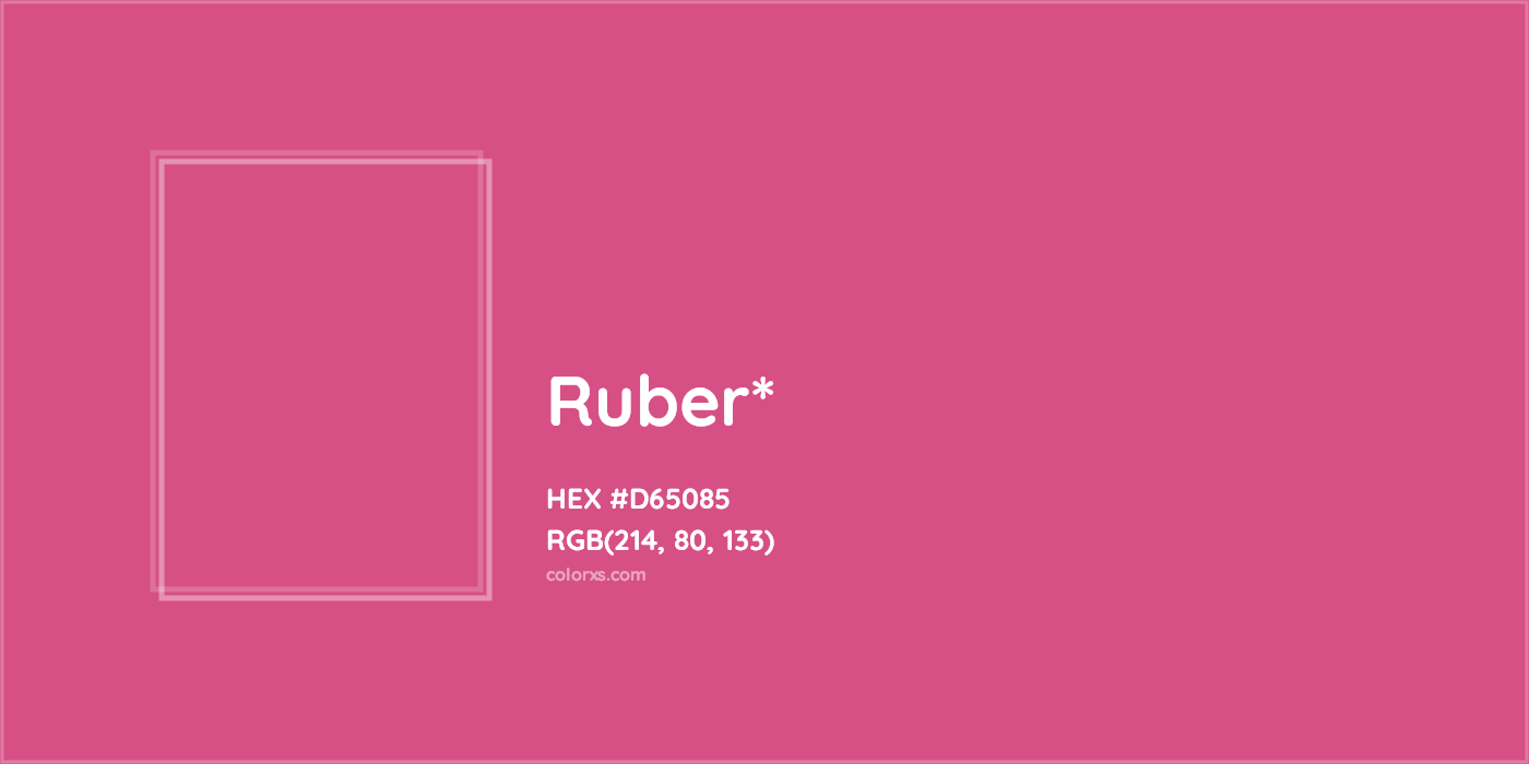 HEX #D65085 Color Name, Color Code, Palettes, Similar Paints, Images