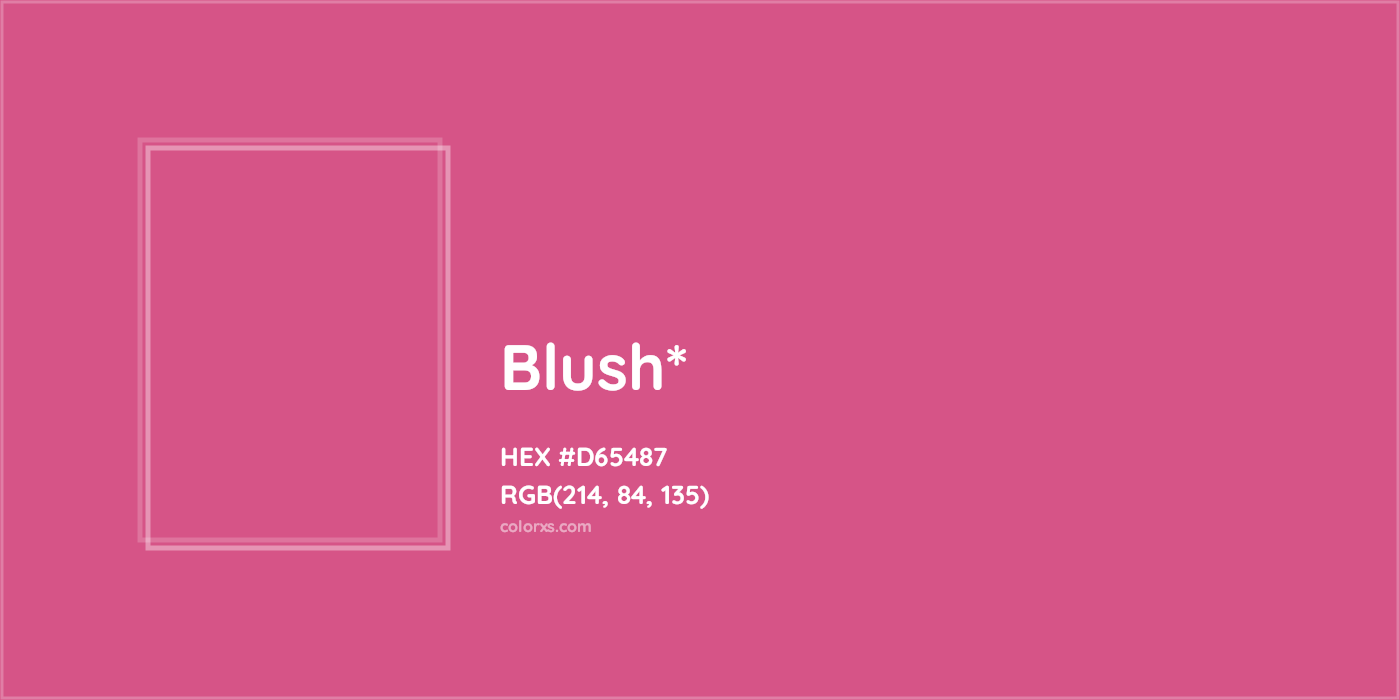 HEX #D65487 Color Name, Color Code, Palettes, Similar Paints, Images
