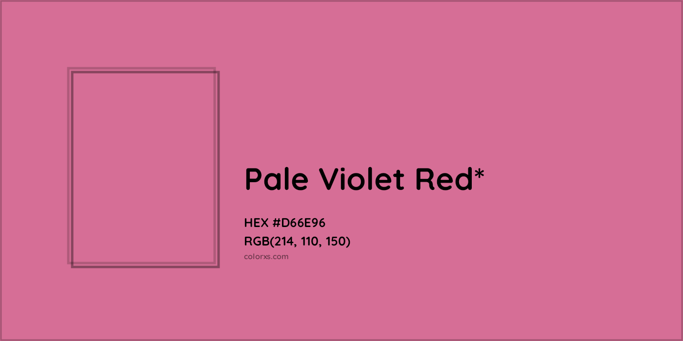 HEX #D66E96 Color Name, Color Code, Palettes, Similar Paints, Images
