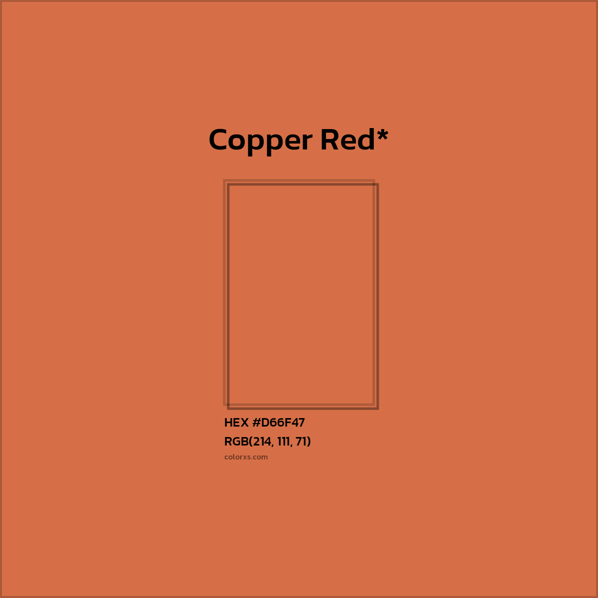 HEX #D66F47 Color Name, Color Code, Palettes, Similar Paints, Images