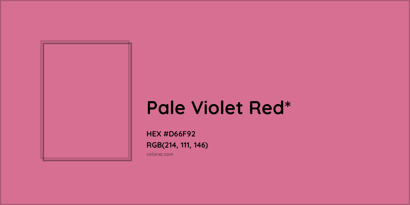 HEX #D66F92 Color Name, Color Code, Palettes, Similar Paints, Images