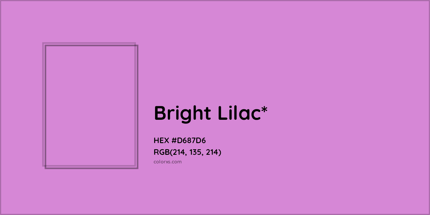 HEX #D687D6 Color Name, Color Code, Palettes, Similar Paints, Images