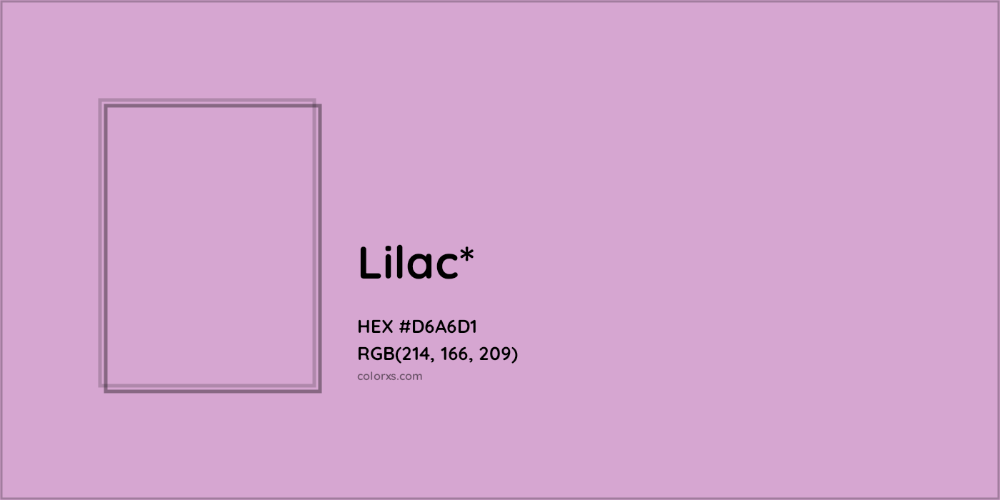 HEX #D6A6D1 Color Name, Color Code, Palettes, Similar Paints, Images