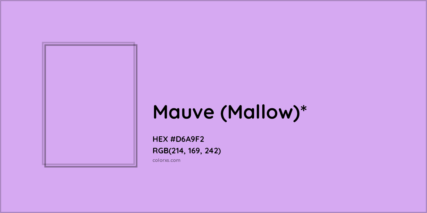 HEX #D6A9F2 Color Name, Color Code, Palettes, Similar Paints, Images