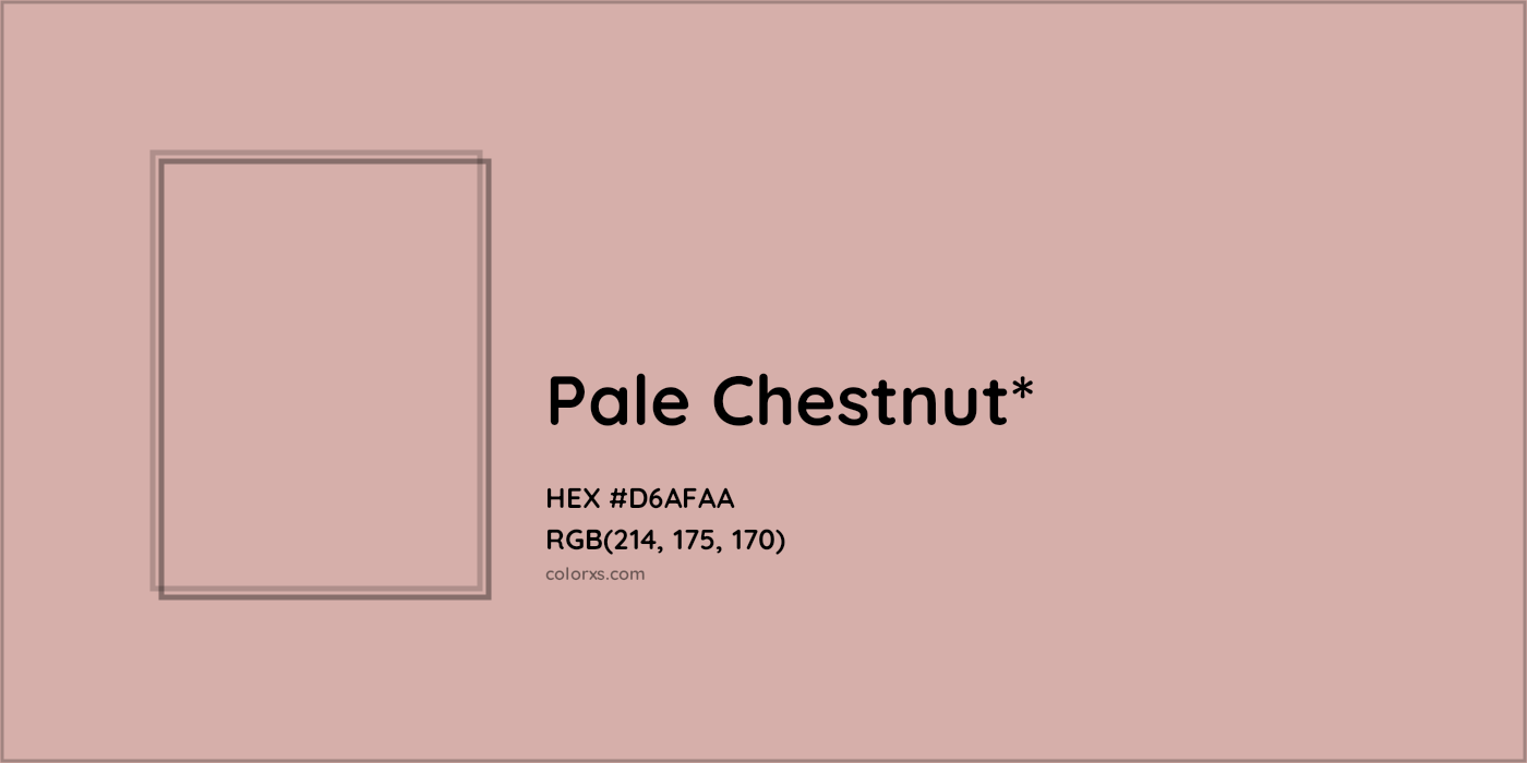 HEX #D6AFAA Color Name, Color Code, Palettes, Similar Paints, Images