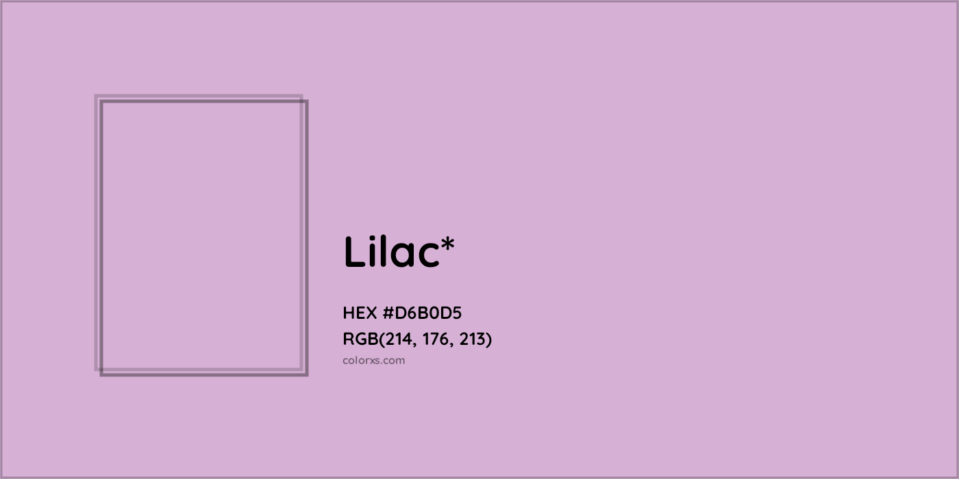 HEX #D6B0D5 Color Name, Color Code, Palettes, Similar Paints, Images